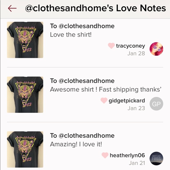 XL Def Leppard Rolled Sleeve T-Shirt New - Picture 9 of 10